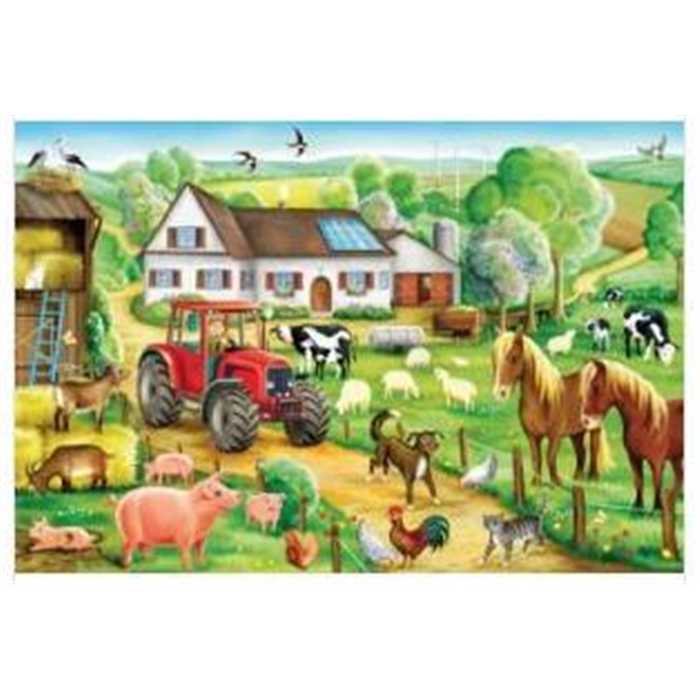 Puzzle Ferme 100 pcs 36.1 x 24.3 cm