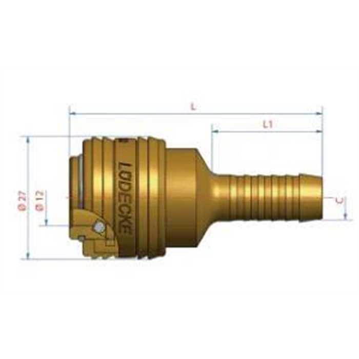 Raccord rapide + embout 10mm