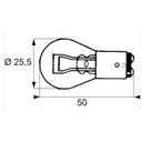 Ampoule P21/5W 12V21/5W BAY15d à  la piece