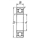 ROULEMENT STD 6202 BLINDE 2COT