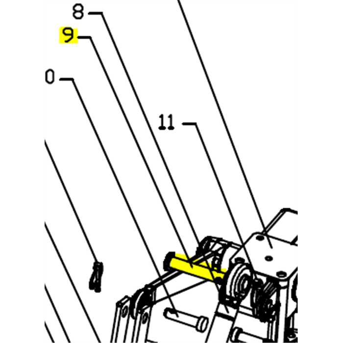 Axe attelage 3point SOLIS 26