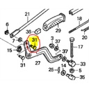 Axe bras de relevage plateau de coupe HONDA-CASTELGARDEN