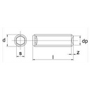 Vis de serrage Eliet E501 M8x10 DIN916