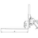 Fourches à palettes 110cm (la paire)  sans le cadre c890316 - c890330 cap.1200kg