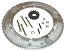 Couronne de démarrage pour briggs modele 192400, 196400, 19F400, 257400, 286700, 289700, 28B702, 28N707, 28D707, 28M707, 28N777,28T707, 28P777, 28Z77