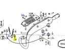 Anneau de tuyau échappement complet honda FL250 - ODYSSEY