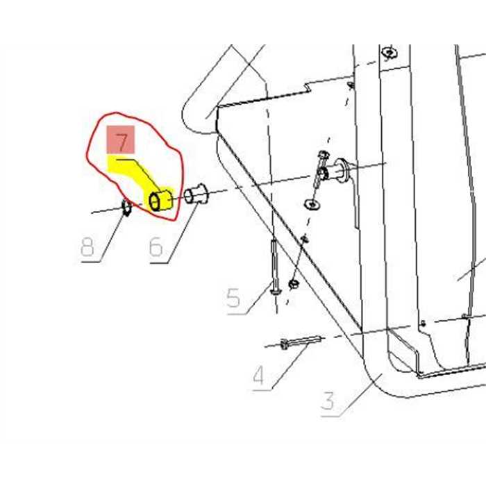 Bague coulisseau vidange de bac ETESIA H124