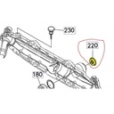 Bourrage de sortie de pont avant Kubota GR2100 - NOK AE0752E