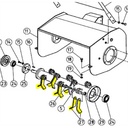 COUTEAUX DEBROUSSAILLEUSE SUR ROUES OREC HR660 / ACTIVE AC842PRO