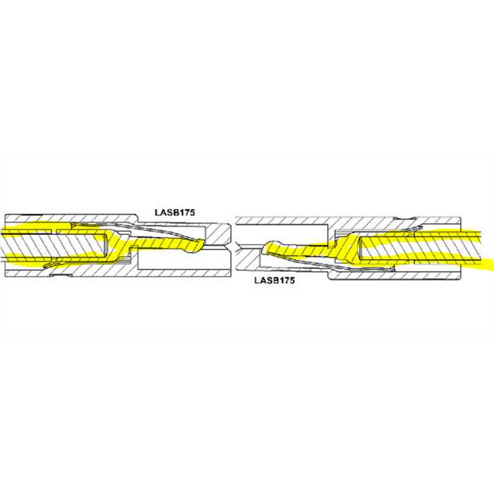 Fiche 12-24v 175a pour raccorder câble de batterie +-35mm2