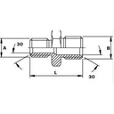 MANCHON HYDRAULIQUE 1/2 BSP - 3/8