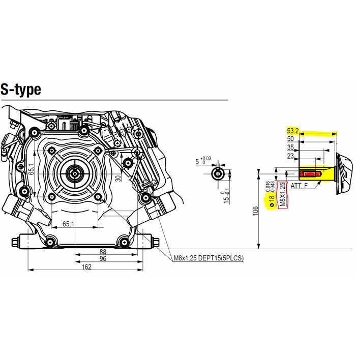 Moteur HONDA GX120  sx4 18mm avec sécurité d huile