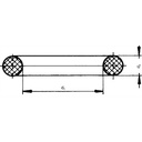 O-ring caoutchouc nitrile 5x2 - 10pièces