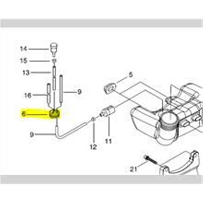 Passe tuyau d essence Shindaiwa m243