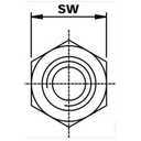 Adaptateur male/male 1/2" bsp