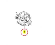 Carburateur complet Husqvarna K960, 502623201, 7391883246092, 5442661.01, 5442661-01, 544266101