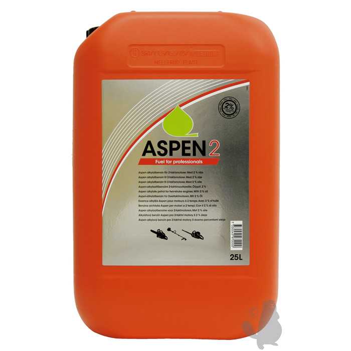 Carburant Aspen 2 FRT Full Range Technology mélange prêt à  lemploi avec 2% dhuile pour moteur 2T, 8202452, 820-2452