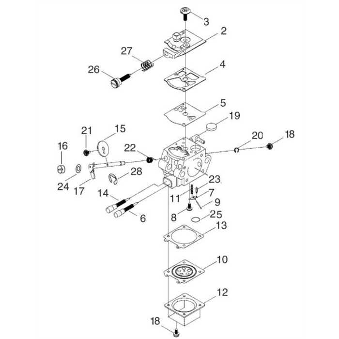 Carburateur complet ECHO SRM420, A021003840, ECA021-003840