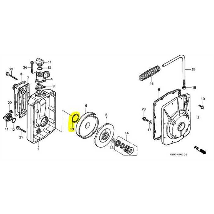 Anneau de joint wa10-15, 78115-YB0-003, 78115-YB0-003, 78115-YB0-004, 78115YB0004