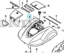 Carrosserie capot HONDA Miimo complète, 63302-VP7-000, 63100-VP7-305, CAPOT MIIMO