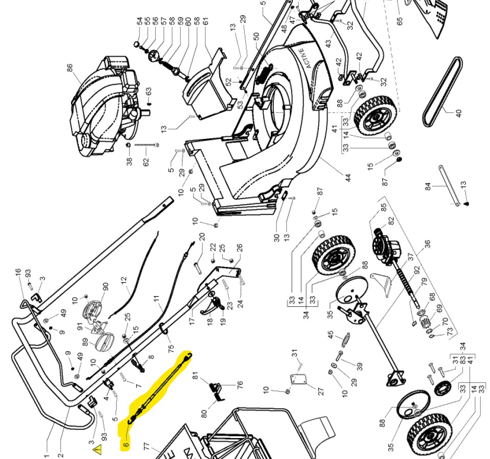 050383 cavo innesto semovenza 5400/5800, 50383, AC50383, 050383, 5455550011818