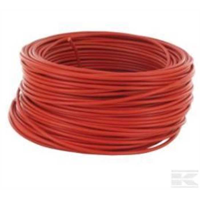 Câble electrique 1x1 5 mm rouge vendu le metre, KA1154