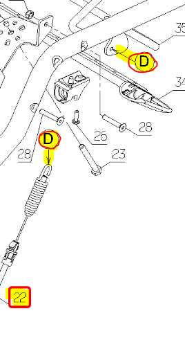 Cable de traction ETESIA phtb pbts phts PRO46, 32351, ET32351