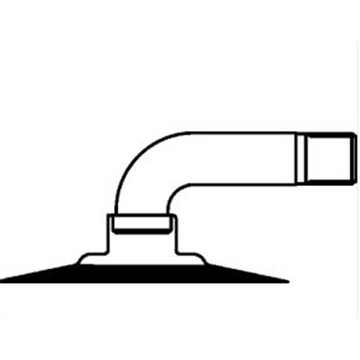 CHAMBRE A AIR 3.50 / 400 - 5 VALVE COUDEE, 7400551, 740-0551