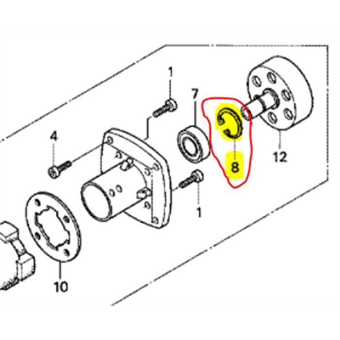 Circlip interieur diam.32 HONDA UMT-UMK, 80049VJ5003, AL3353080