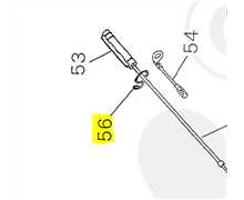 Circlips verrouillage cà¢ble de gaz Shindaiwa t250, 2002483152, 20024-83152