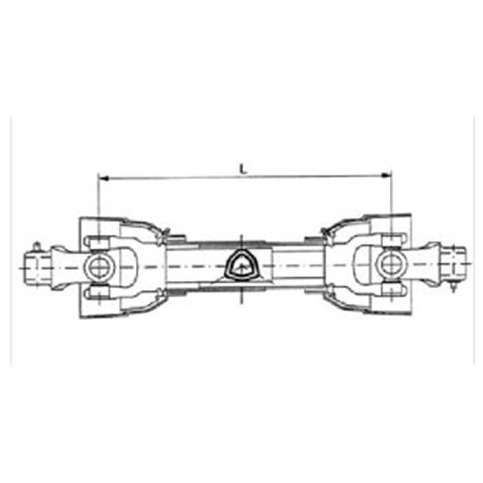 Arbre de cardan 560mm, PTO20-T560-GP