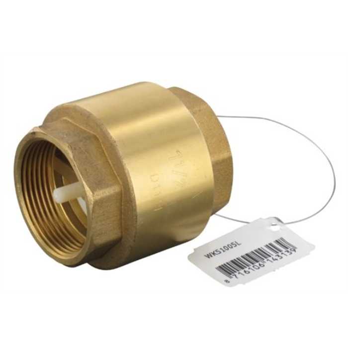 clapet anti-retour pompe à eau raccord 1 1/4in pour tuyau +-40mm, WK51004L