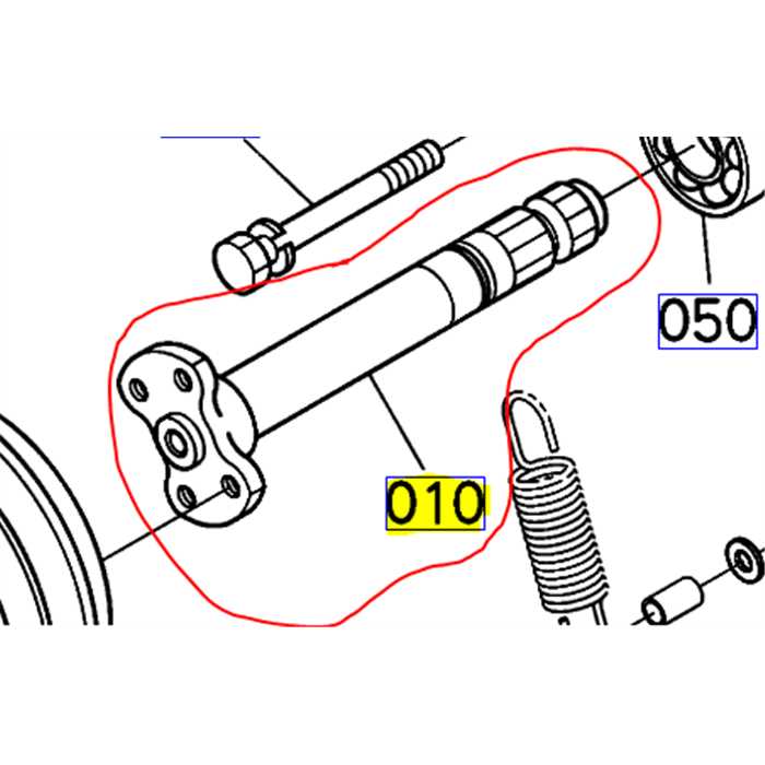 Arbre de pto KUBOTA G23, K2053-1563-0, K2053-15630