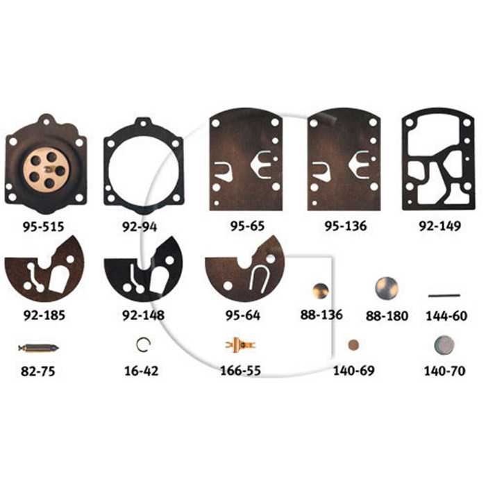 Membranes d’origine - RB KIT WALBRO, K10-WB