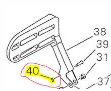 Clips axe frein chaine 488, 9240303000, 92403-03000, C9240303000, SI0243430060