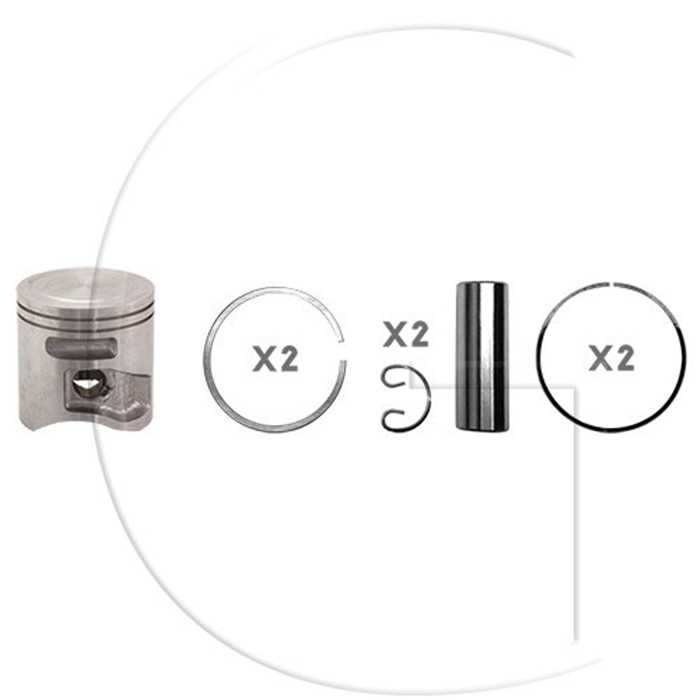 Piston complet POP UP HUSQVARNA / Mod. : 372X-TORQ, 3043-37250XP