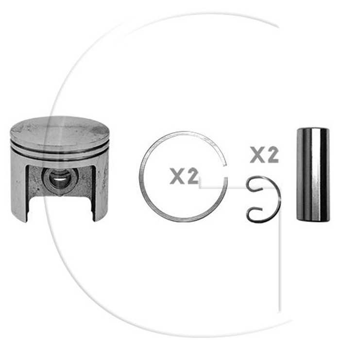 Piston complet DOLMAR / Mod. : 153 / Orig. : 144 132 100, 5243-30153