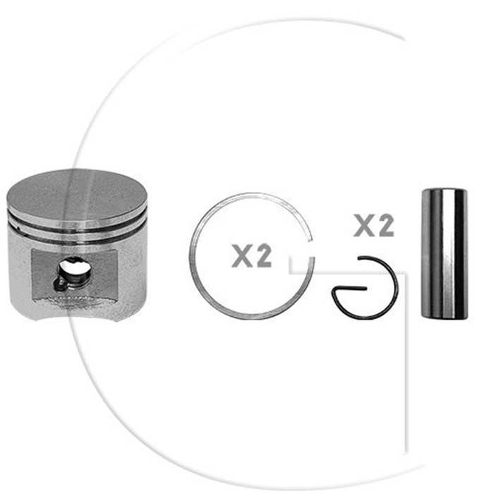 Piston complet STIHL / Mod. : 025 MS250 FS450 FR450 / Orig. : 11230302002, 3043-50382