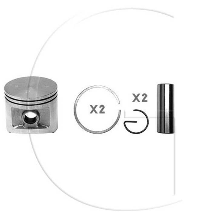 Piston complet HUSQVARNA / Mod. : 372, 3043-37250