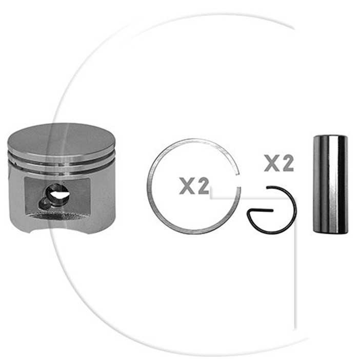 Piston complet STIHL / Mod. : FS480 FR480 MS270 / Orig. : 41280302002 11330302000, 5243-30480