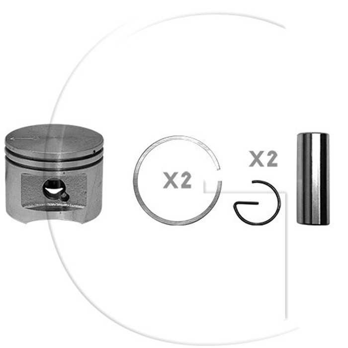 Piston complet STIHL / Mod. : FR480 FS480 / Orig. : 4128 020 1202, 4243-36480