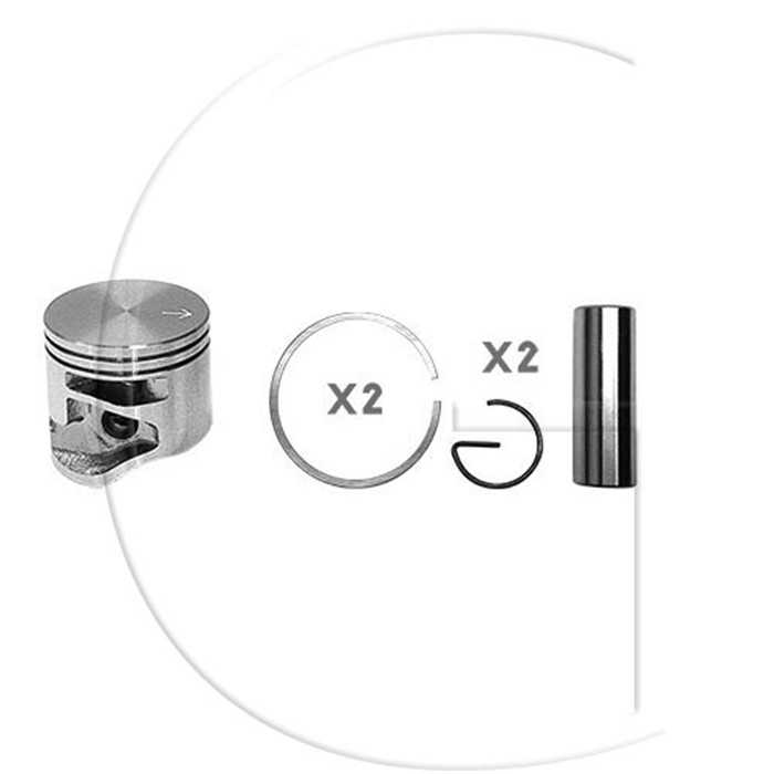 Piston complet STIHL / Mod. : MS201T, 3043-20140