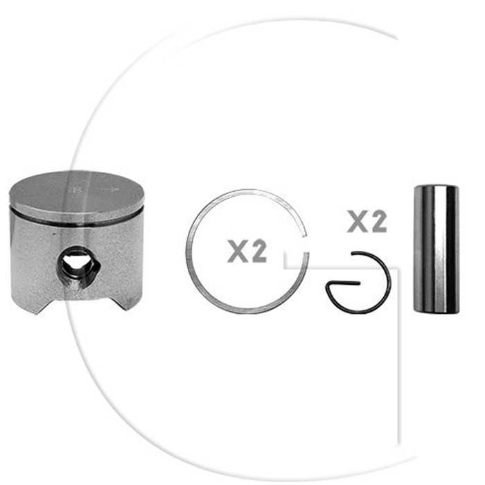 Piston complet HUSQVARNA / Mod. : R51 / Orig. : 503167701, 3043-50255