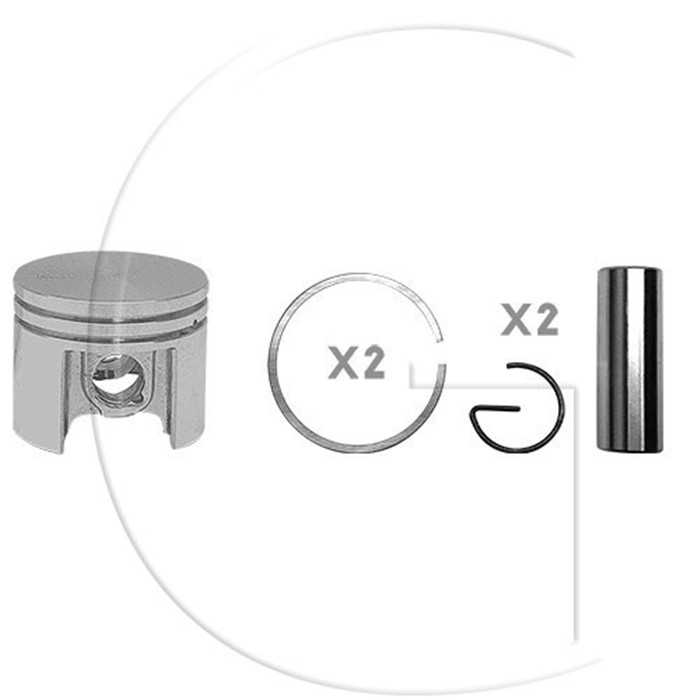 Piston complet STIHL / Mod. : MS180 / Orig. : 11300302004, 3043-50443