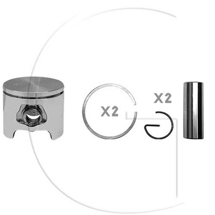 Piston complet HUSQVARNA / Mod. : 346XP 350 / Orig. : 503899601, 3043-50403