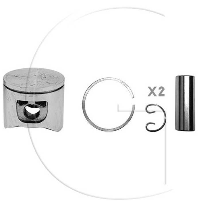 Piston complet HUSQVARNA / Mod. : 357 / Orig. : 537219602, 5243-10357