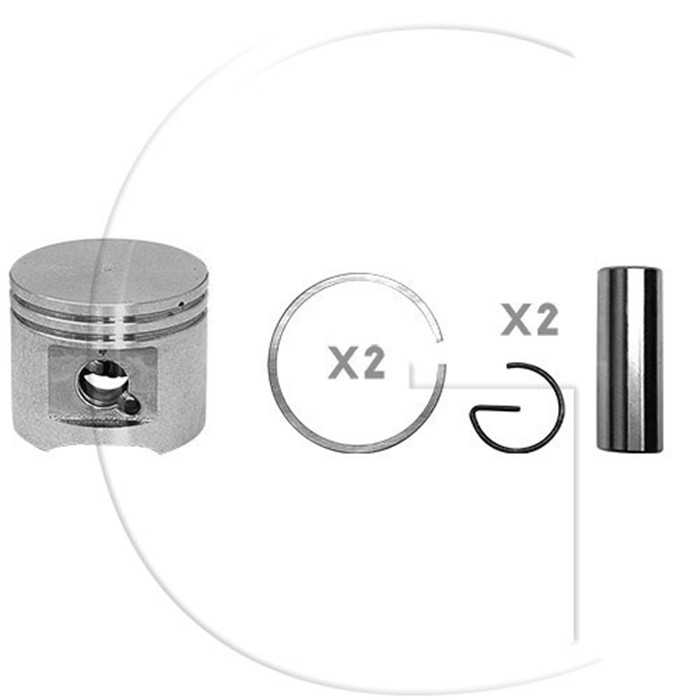 Piston complet STIHL / Mod. : MS210 021 MS230 023 FS400 SP400 / Orig. : 11230302001, 3043-50370