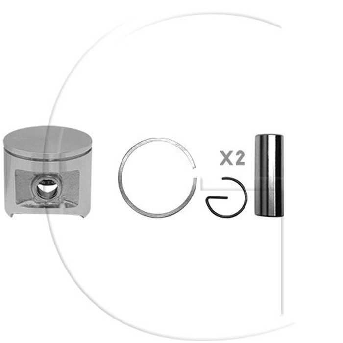 Piston complet HUSQVARNA / Mod. : 371 / Orig. : 503 69 12-71, 3043-50400