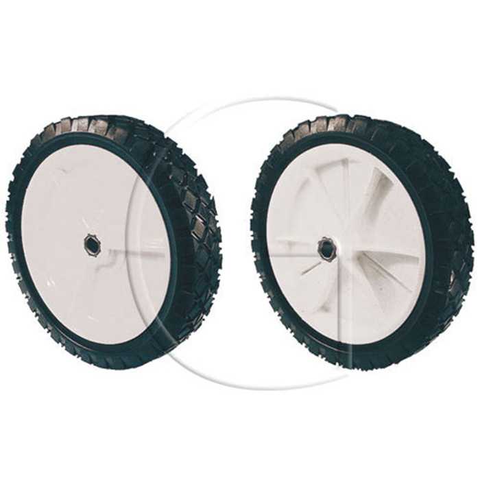 Roue en plastique SNAPPER / Orig. : 1-4604, 0130-02990