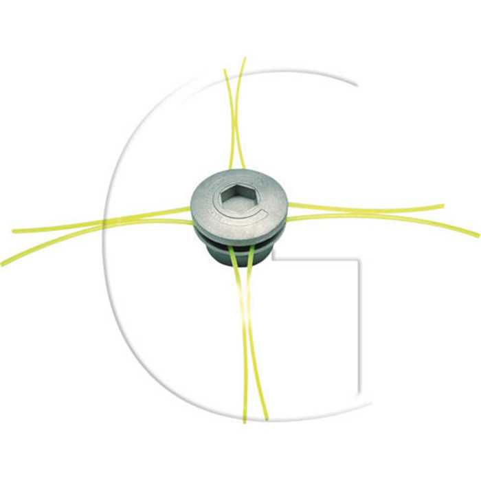 Tete à nylon TECOMEC / Mod. : MULTILINE, 3407-90905